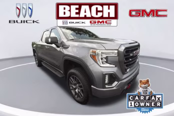 2021 Satin Steel Metallic GMC Sierra 1500 AT4 4X4 Truck