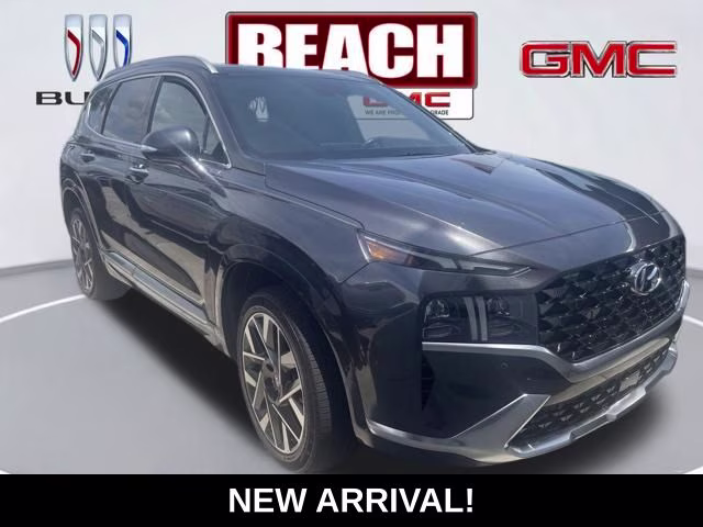 2023 Portofino Gray Hyundai Santa Fe Calligraphy AWD SUV