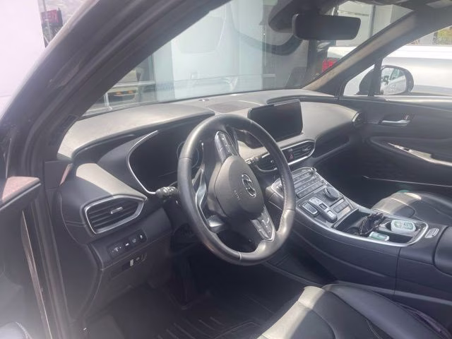 2023 Portofino Gray Hyundai Santa Fe Calligraphy AWD SUV