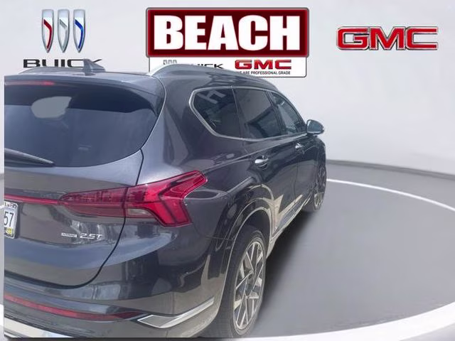 2023 Portofino Gray Hyundai Santa Fe Calligraphy AWD SUV