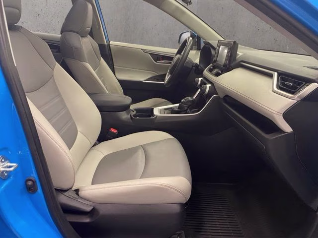 2020 Blue Flame Toyota RAV4 XLE Premium AWD SUV
