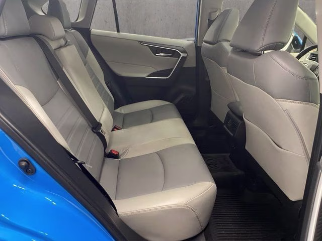 2020 Blue Flame Toyota RAV4 XLE Premium AWD SUV