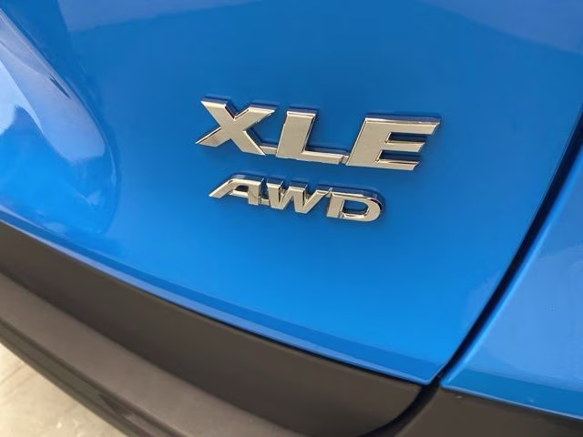 2020 Blue Flame Toyota RAV4 XLE Premium AWD SUV