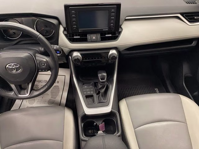 2020 Blue Flame Toyota RAV4 XLE Premium AWD SUV