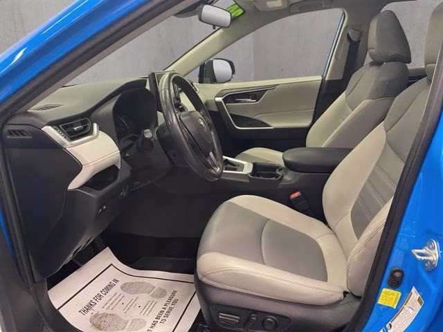 2020 Blue Flame Toyota RAV4 XLE Premium AWD SUV