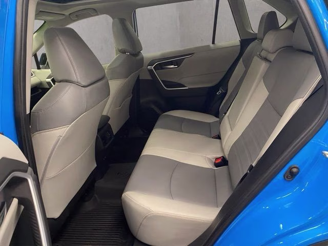 2020 Blue Flame Toyota RAV4 XLE Premium AWD SUV
