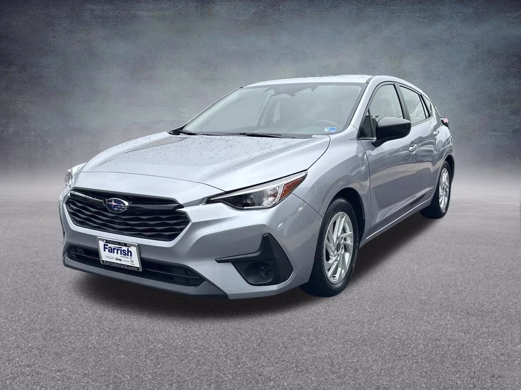 2024 Ice Silver Metallic Subaru Impreza Base AWD Hatchback