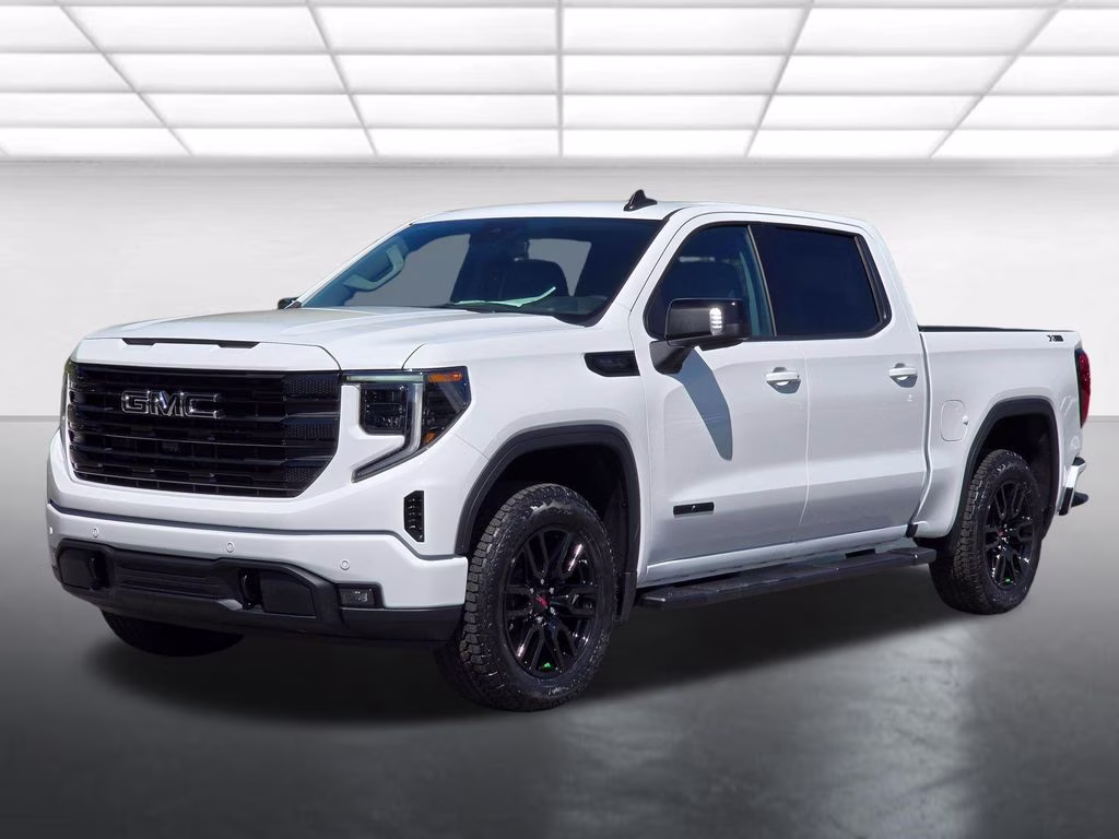 2026 Summit White GMC Sierra 1500 Elevation 4X4 Truck