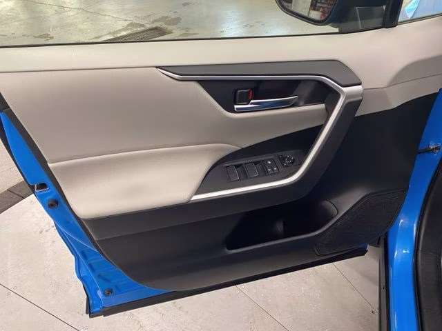 2020 Blue Flame Toyota RAV4 XLE Premium AWD SUV