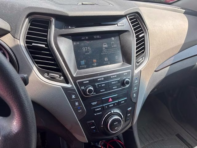 2017 Silver Hyundai Santa Fe SE AWD SUV