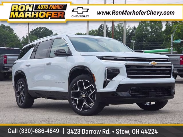 2026 Polar White Tricoat Chevrolet Traverse High Country AWD SUV