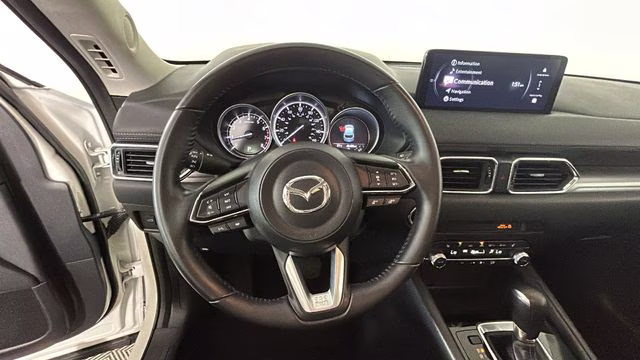2025 Rhodium White Metallic Mazda CX-5 2.5 S Preferred Package AWD SUV