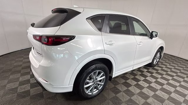 2025 Rhodium White Metallic Mazda CX-5 2.5 S Preferred Package AWD SUV