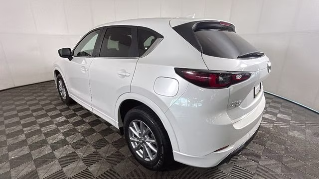 2025 Rhodium White Metallic Mazda CX-5 2.5 S Preferred Package AWD SUV