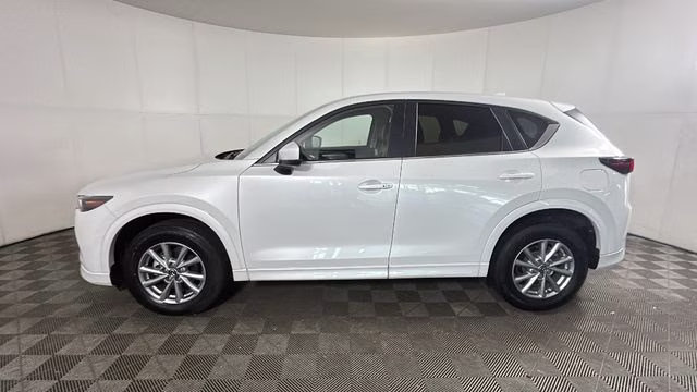 2025 Rhodium White Metallic Mazda CX-5 2.5 S Preferred Package AWD SUV