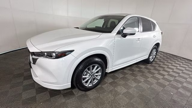 2025 Rhodium White Metallic Mazda CX-5 2.5 S Preferred Package AWD SUV