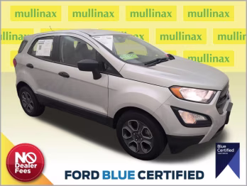 2021 Moondust Silver Metallic Ford EcoSport S FWD SUV