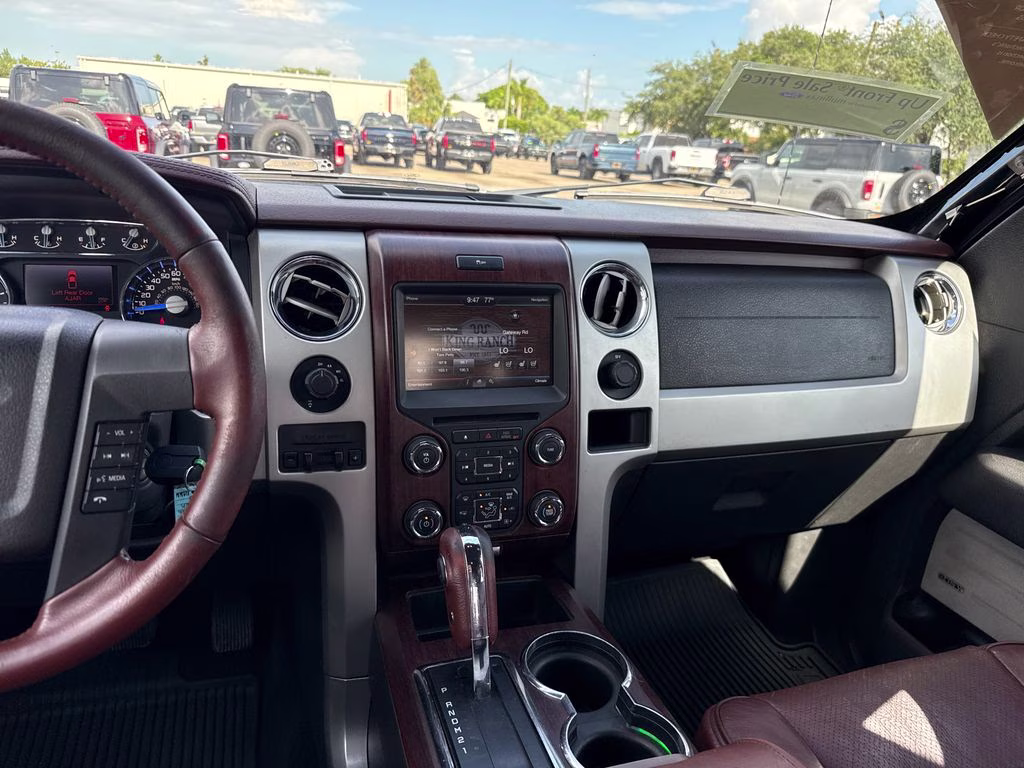 2013 Tuxedo Black Metallic Ford F-150 King Ranch 4X4 Truck