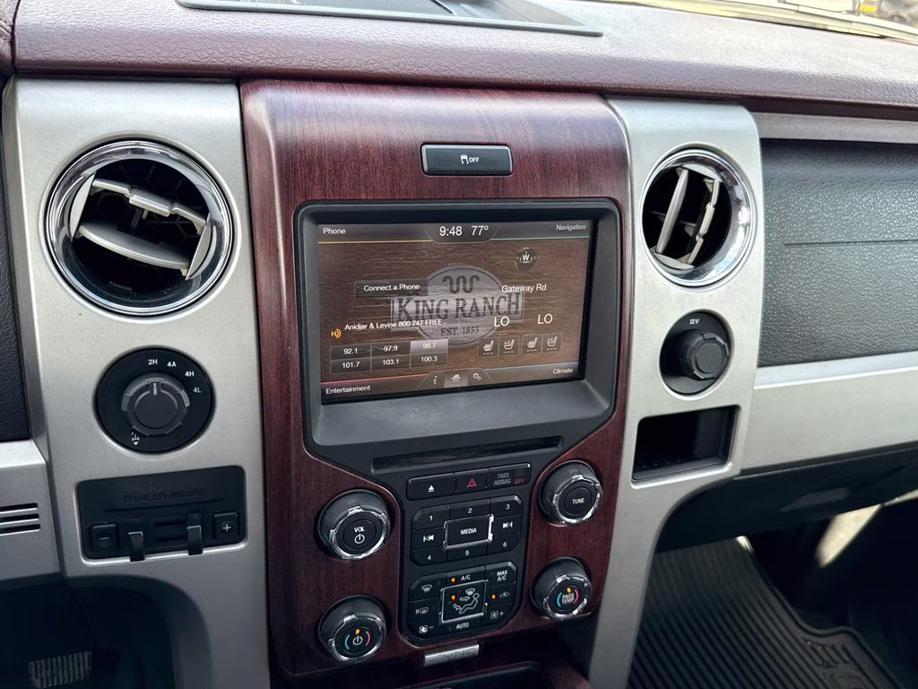 2013 Tuxedo Black Metallic Ford F-150 King Ranch 4X4 Truck
