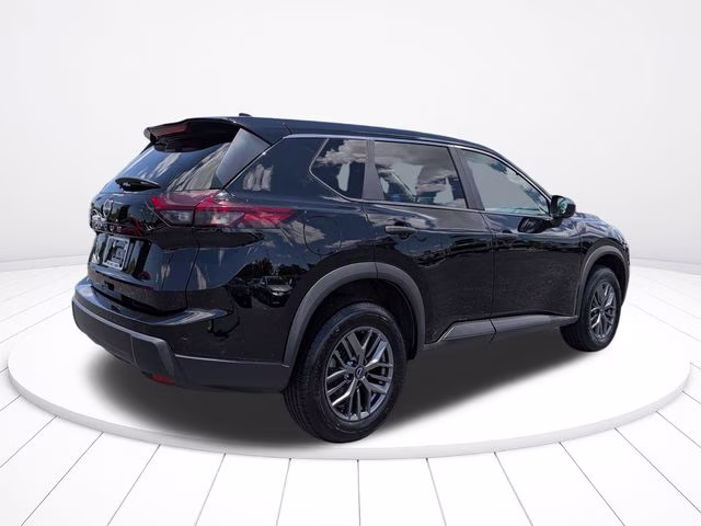 2024 Super Black Nissan Rogue S FWD SUV