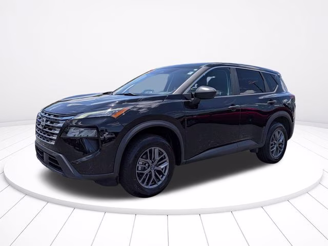 2024 Super Black Nissan Rogue S FWD SUV