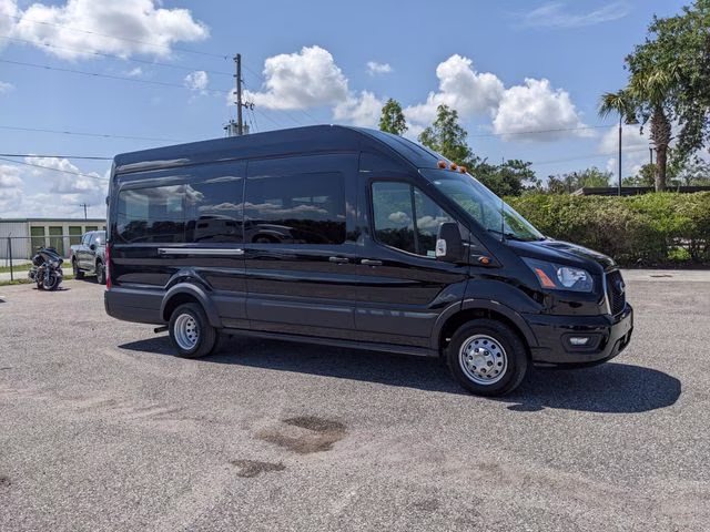 2025 Black Metallic Ford Transit-350 XLT RWD Crossover