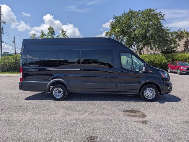 2025 Black Metallic Ford Transit-350 XLT RWD Crossover