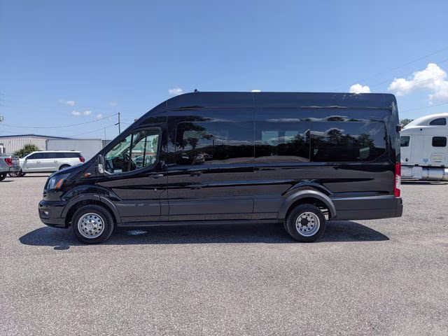 2025 Black Metallic Ford Transit-350 XLT RWD Crossover