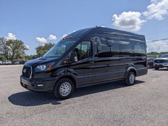 2025 Black Metallic Ford Transit-350 XLT RWD Crossover