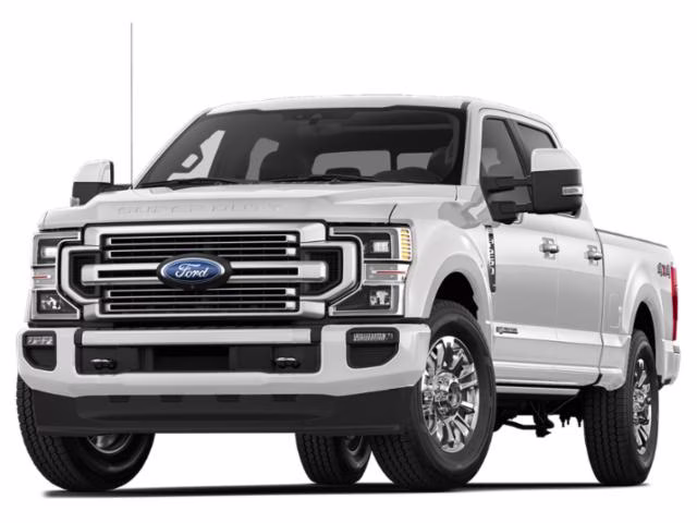 2022 White Metallic Ford Super Duty F-350 SRW Limited 4X4 Truck