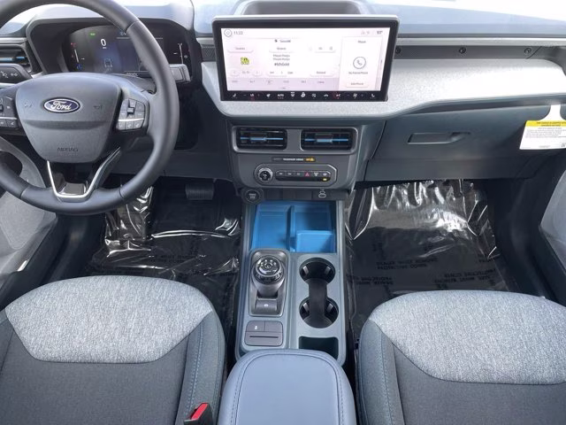 2026 Azure Gray Metallic Tri-Coat Ford Maverick XLT FWD Truck