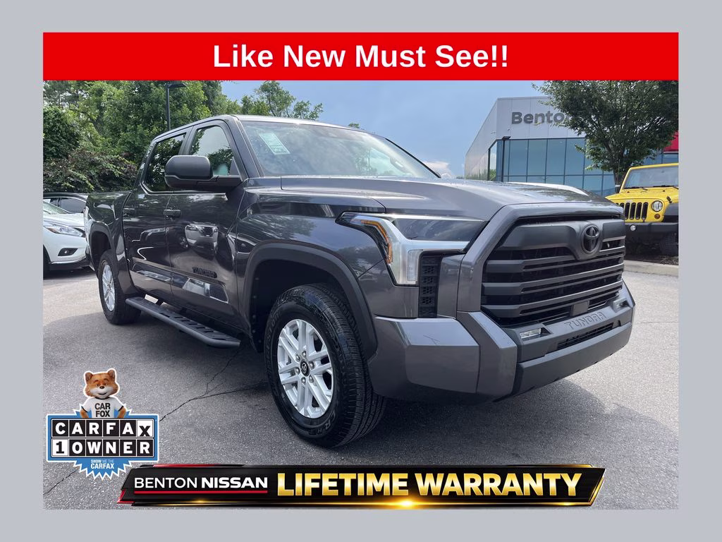 2025 Magnetic Gray Metallic Toyota Tundra SR5 4X4 Truck