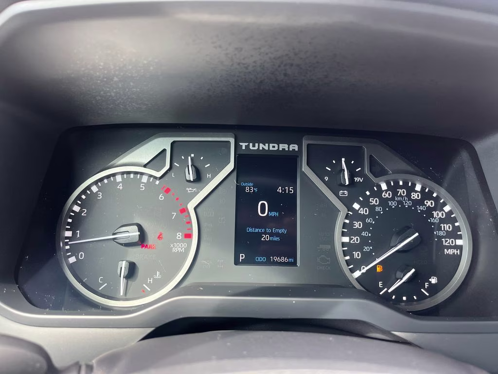 2025 Magnetic Gray Metallic Toyota Tundra SR5 4X4 Truck