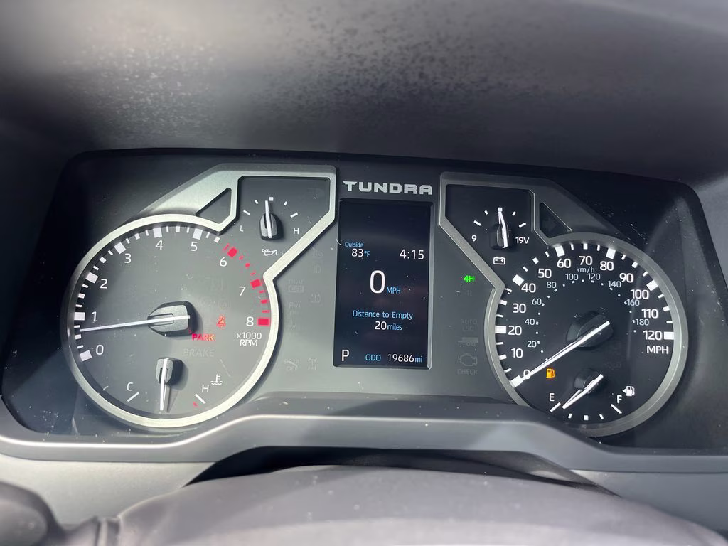 2025 Magnetic Gray Metallic Toyota Tundra SR5 4X4 Truck