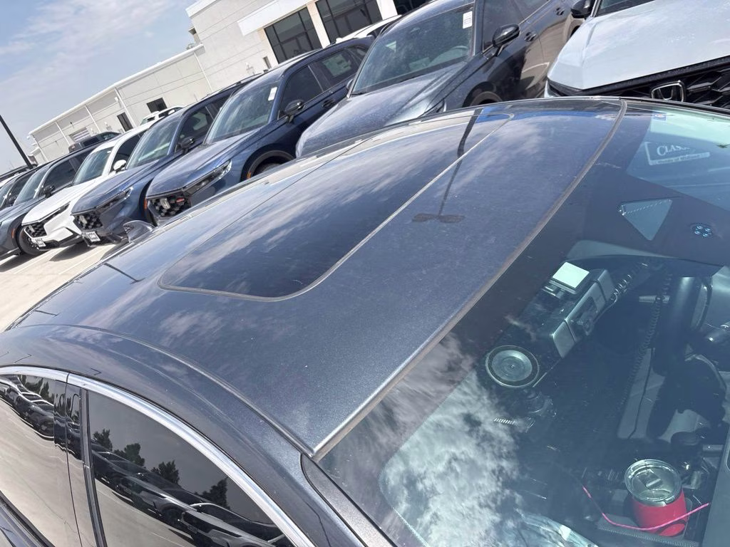 2025 Meteorite Gray Metallic Honda Accord Hybrid Touring FWD Sedan