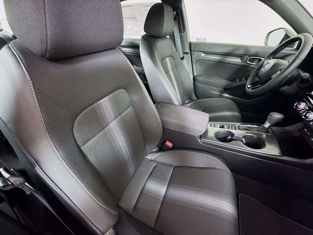 2026 Platinum White Pearl Honda Civic Sport FWD Sedan
