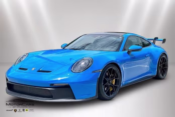 2022 Shark Blue Porsche 911 GT3 Manual Transmission RWD Coupe