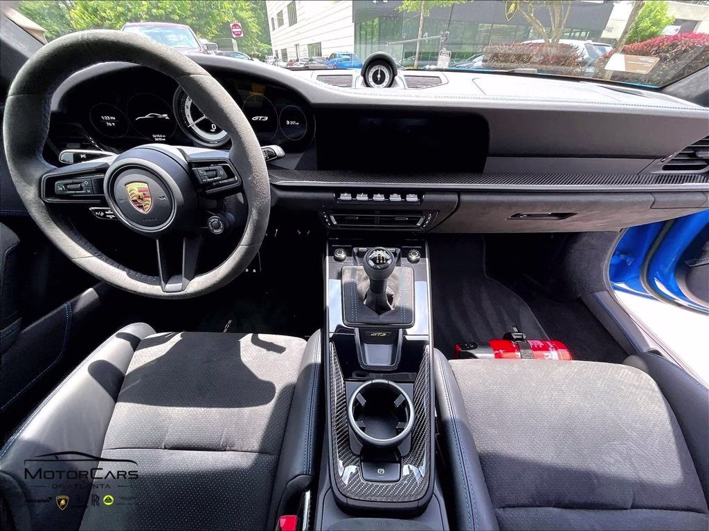 2022 Shark Blue Porsche 911 GT3 6-Speed Manual RWD Coupe