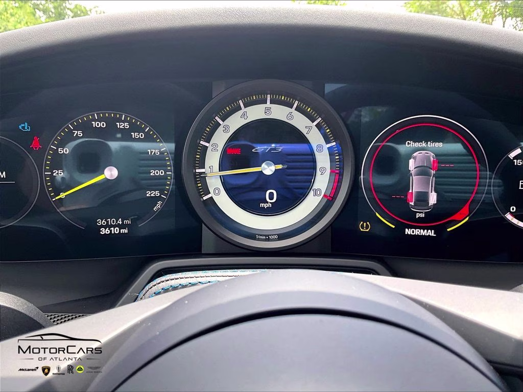 2022 Shark Blue Porsche 911 GT3 6-Speed Manual RWD Coupe