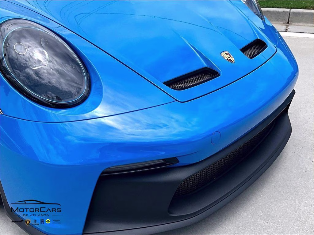 2022 Shark Blue Porsche 911 GT3 6-Speed Manual RWD Coupe