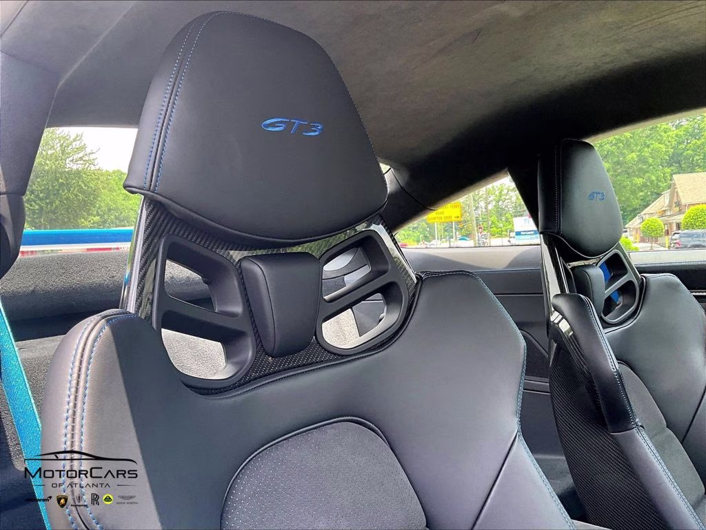 2022 Shark Blue Porsche 911 GT3 6-Speed Manual RWD Coupe