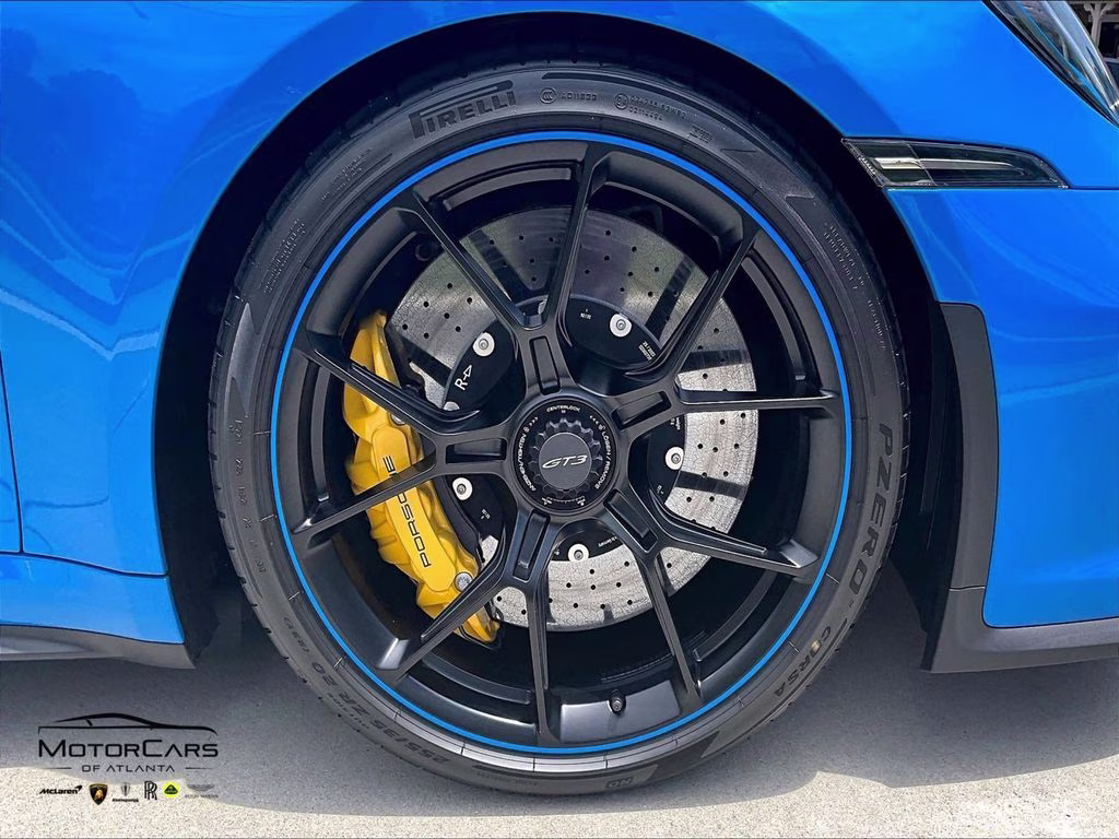 2022 Shark Blue Porsche 911 GT3 6-Speed Manual RWD Coupe
