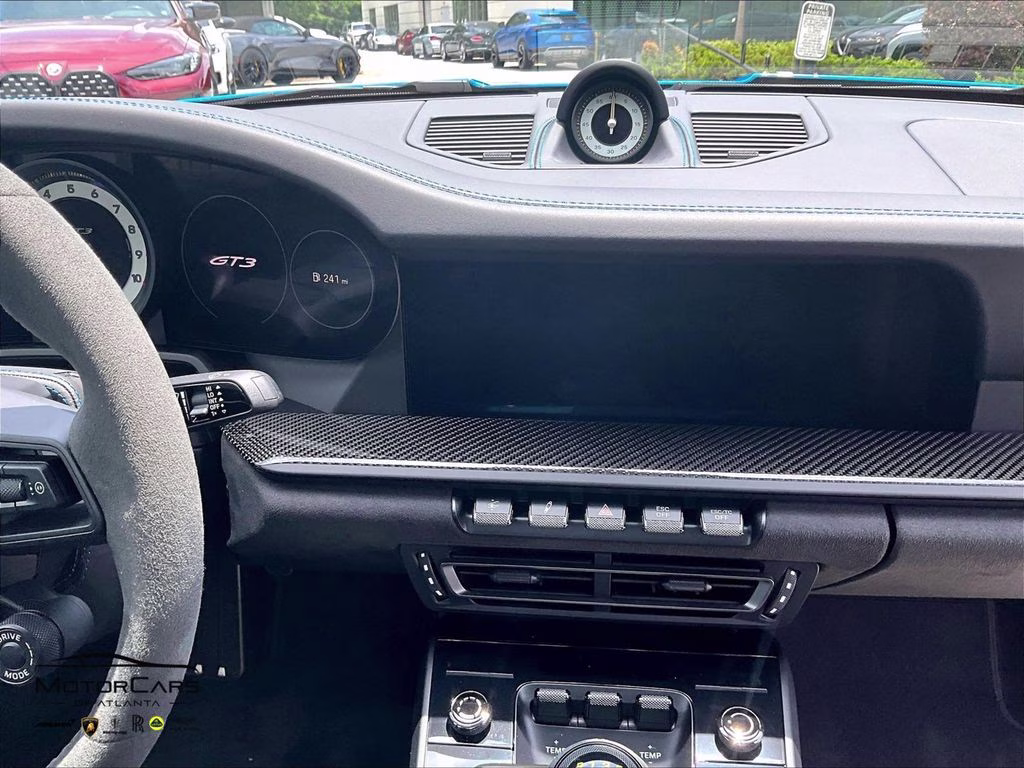 2022 Shark Blue Porsche 911 GT3 6-Speed Manual RWD Coupe