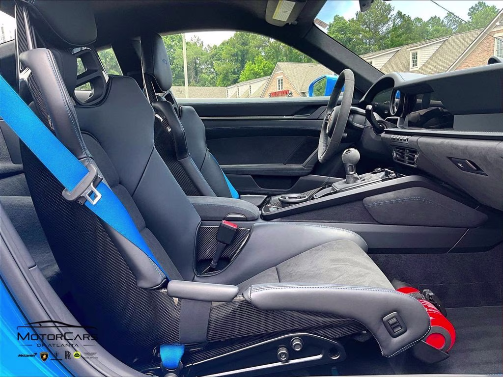 2022 Shark Blue Porsche 911 GT3 6-Speed Manual RWD Coupe