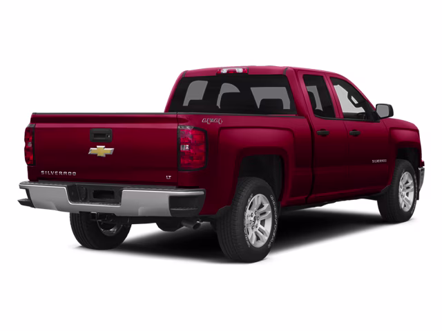 2014 Red Chevrolet Silverado 1500 LT 4X4 Truck