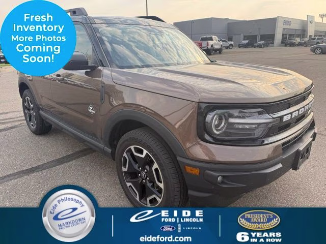 2022 Bronze Smoke Metallic Ford Bronco Sport Outer Banks 4X4 SUV