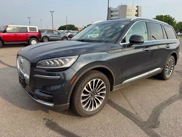 2023 Flight Blue Metallic Clearcoat Lincoln Aviator Reserve AWD SUV