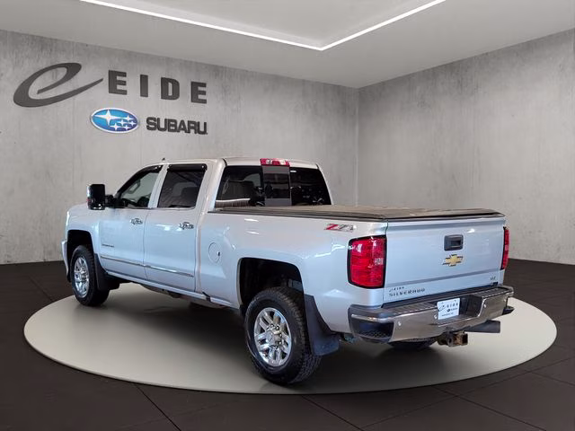 2016 Silver Ice Metallic Chevrolet Silverado 2500HD LTZ 4X4 Truck