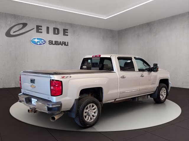 2016 Silver Ice Metallic Chevrolet Silverado 2500HD LTZ 4X4 Truck