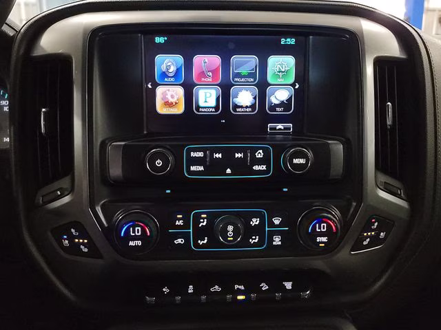 2016 Silver Ice Metallic Chevrolet Silverado 2500HD LTZ 4X4 Truck
